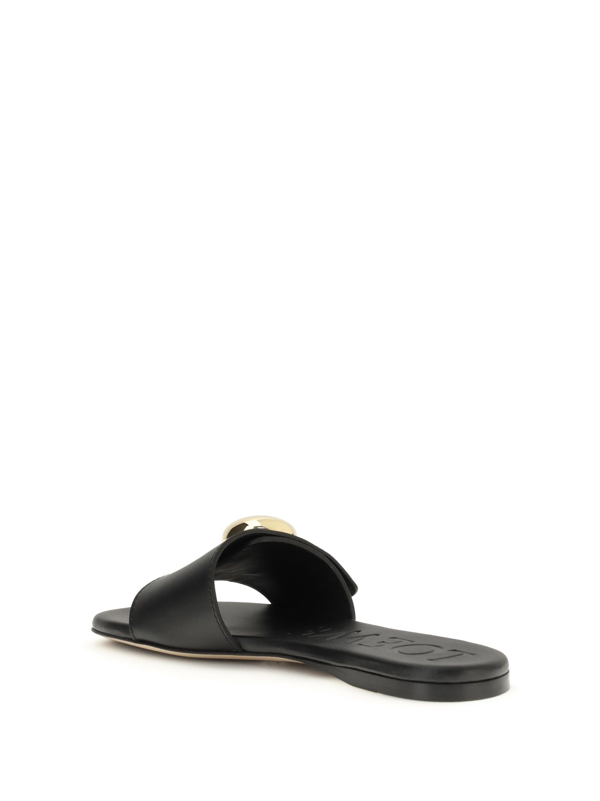 LOEWE 36 pebble slide sandals