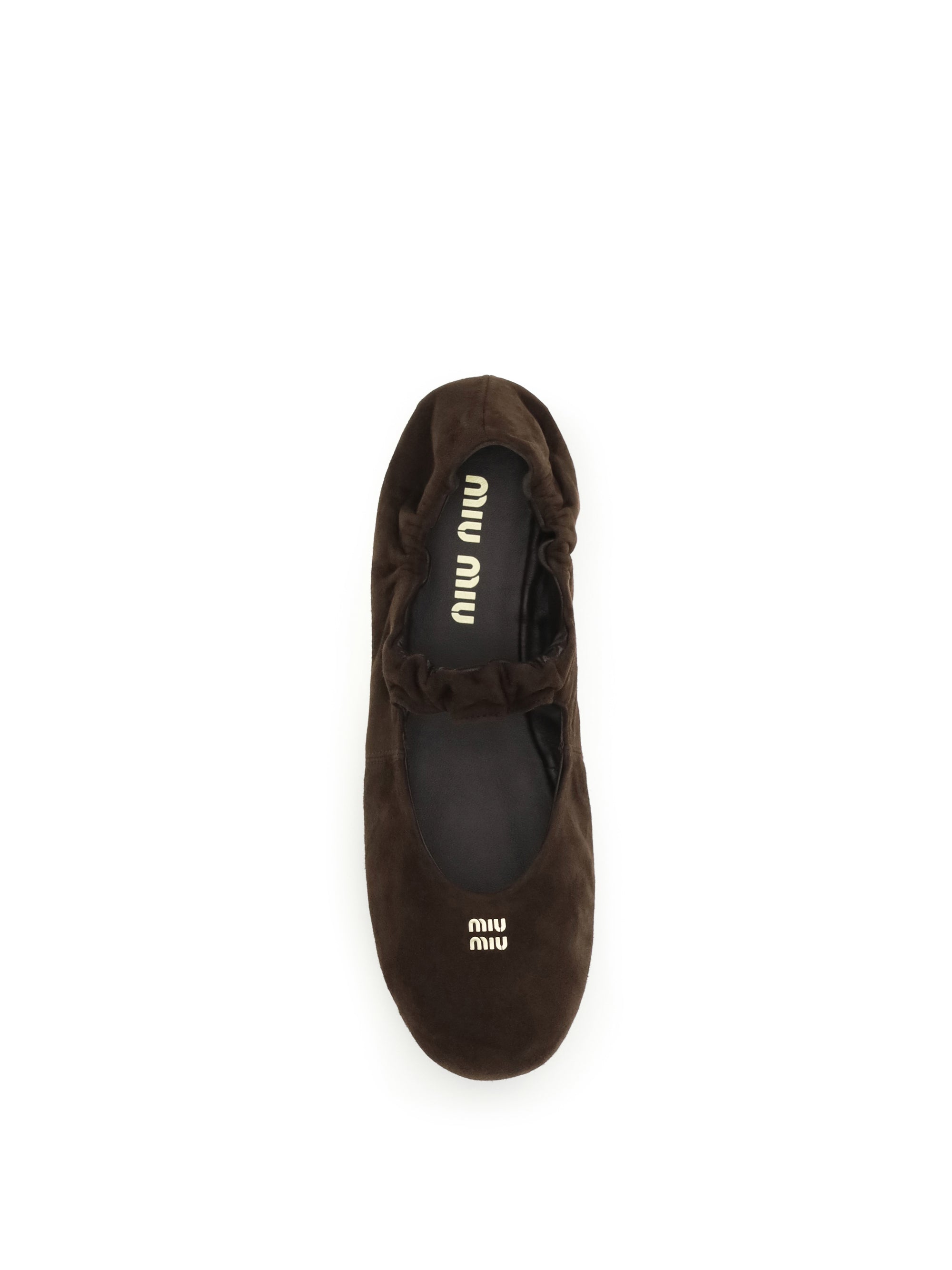 MIU MIU 38 suede ballerinas
