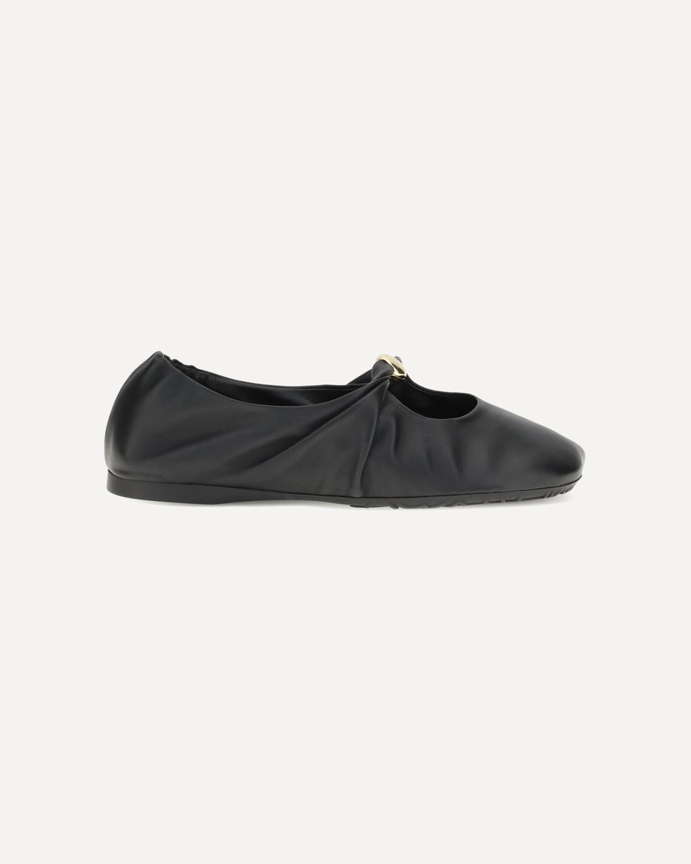Loewe Pebble Ballerinas Black