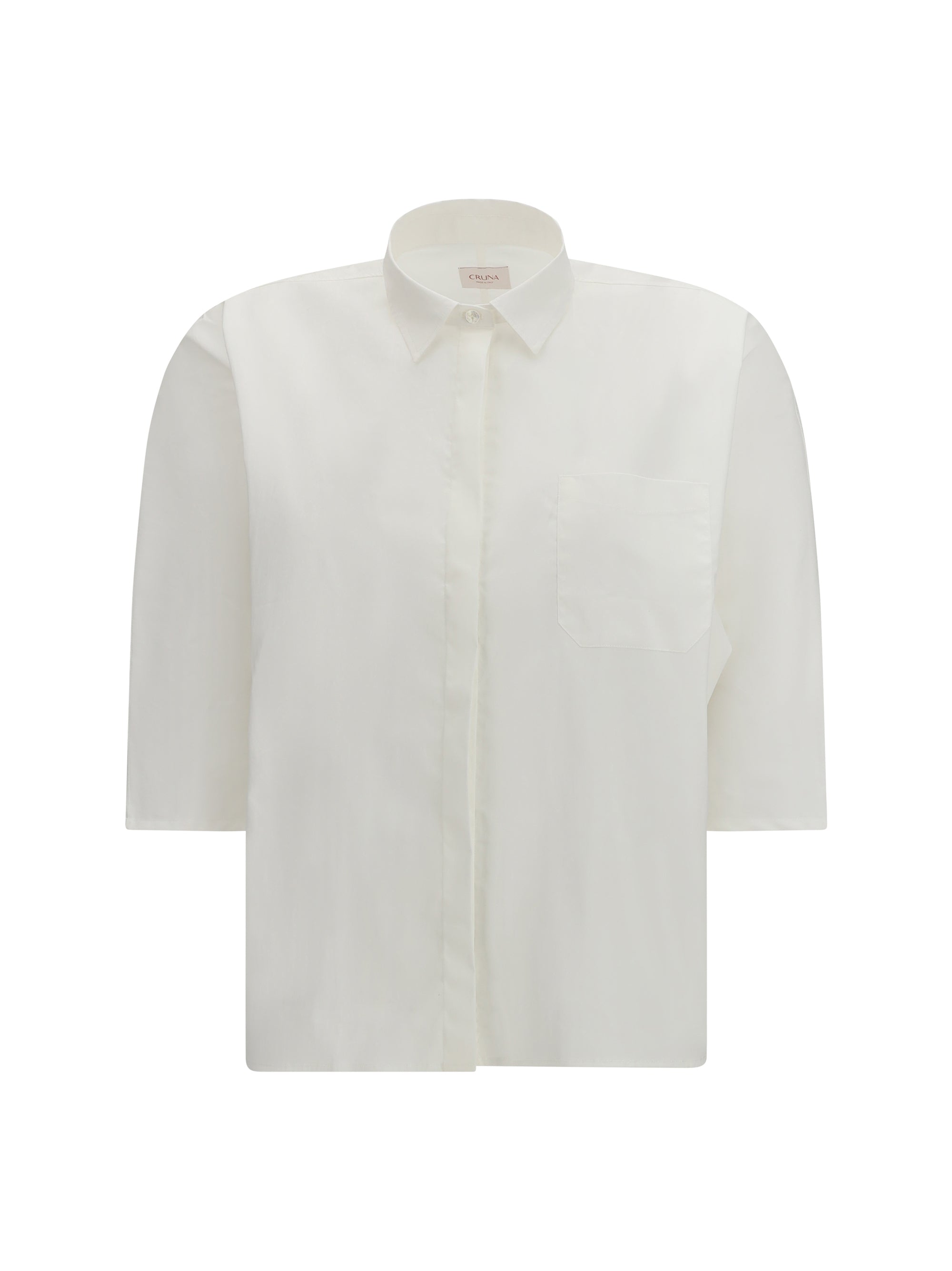 CRUNA 40 3/4 sleeve crop shirt