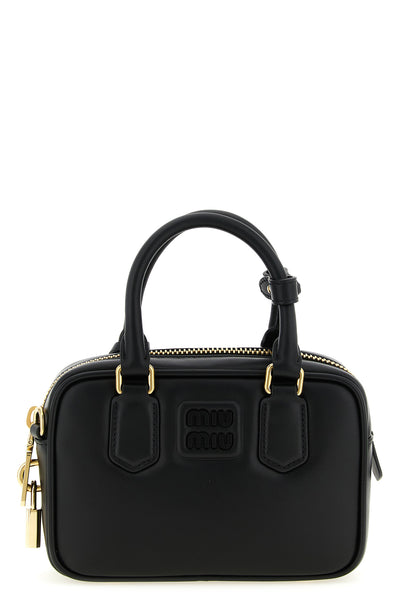 arcadie lightly padded nappa leather mini handbag