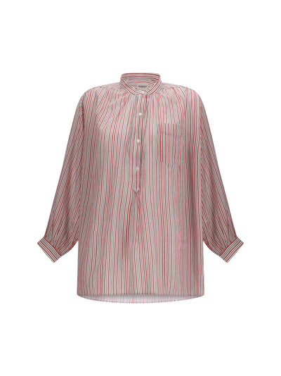sapha striped cotton voile shirt