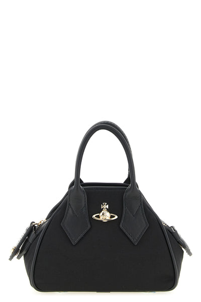 yasmine mini handbag in moiré fabric