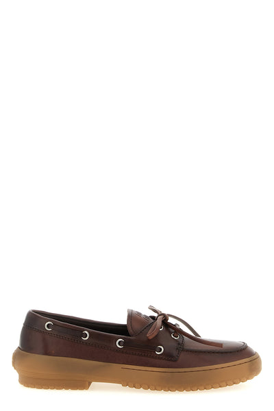 miu miu loafers reinterpret nautical aesthetics through rigorous craftsmanship