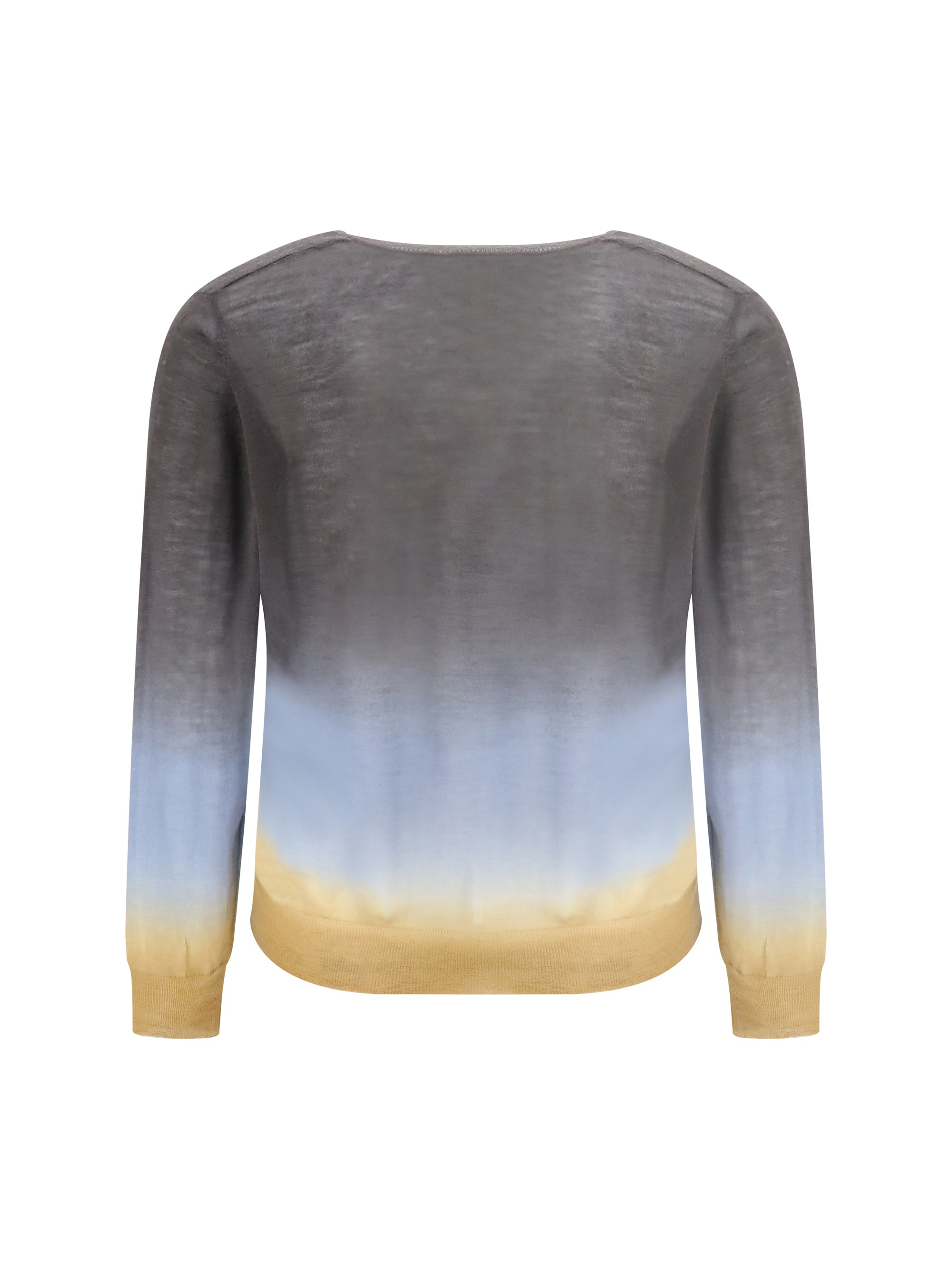 MIRROR IN THE SKY L gradient effect surya henley cardigan