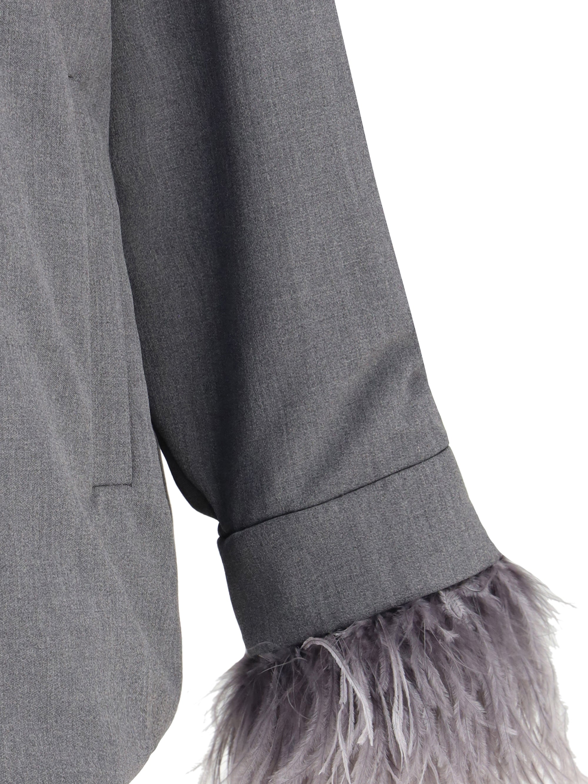 VALENTINO 50 feather jacket