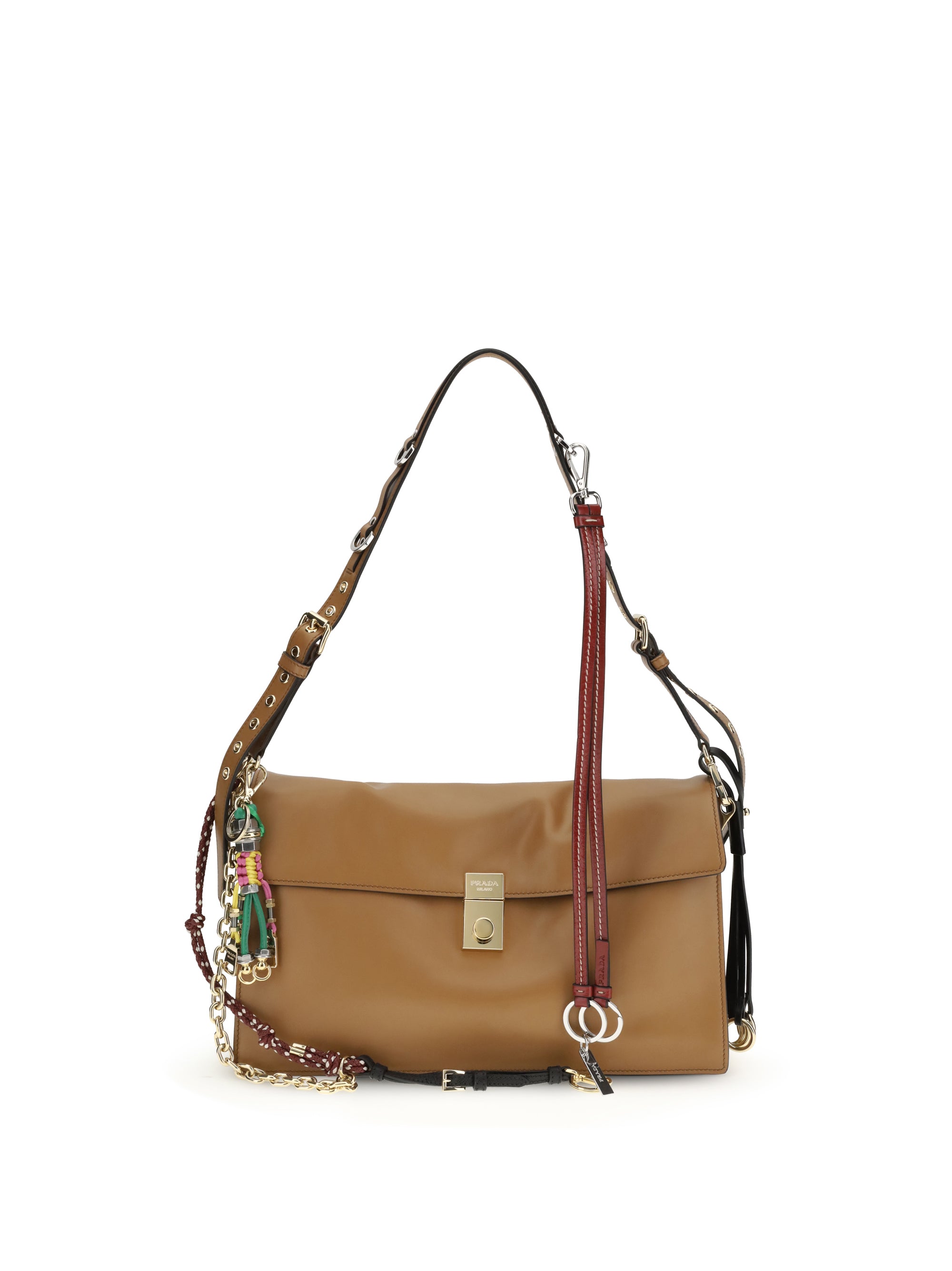 PRADA OS large soft sound shoulder bag