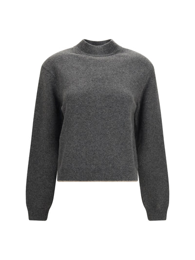 la maille cashmere creweck sweater