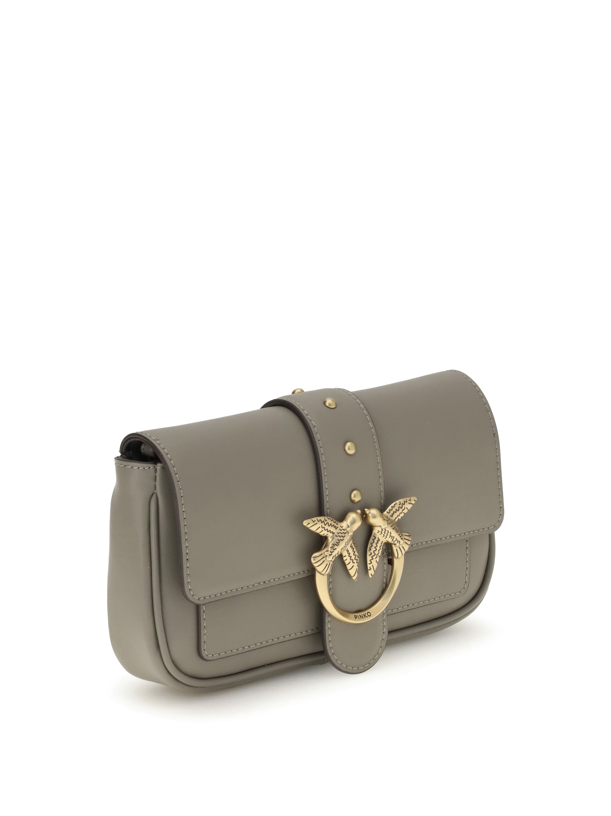 PINKO OS love one shoulder bag