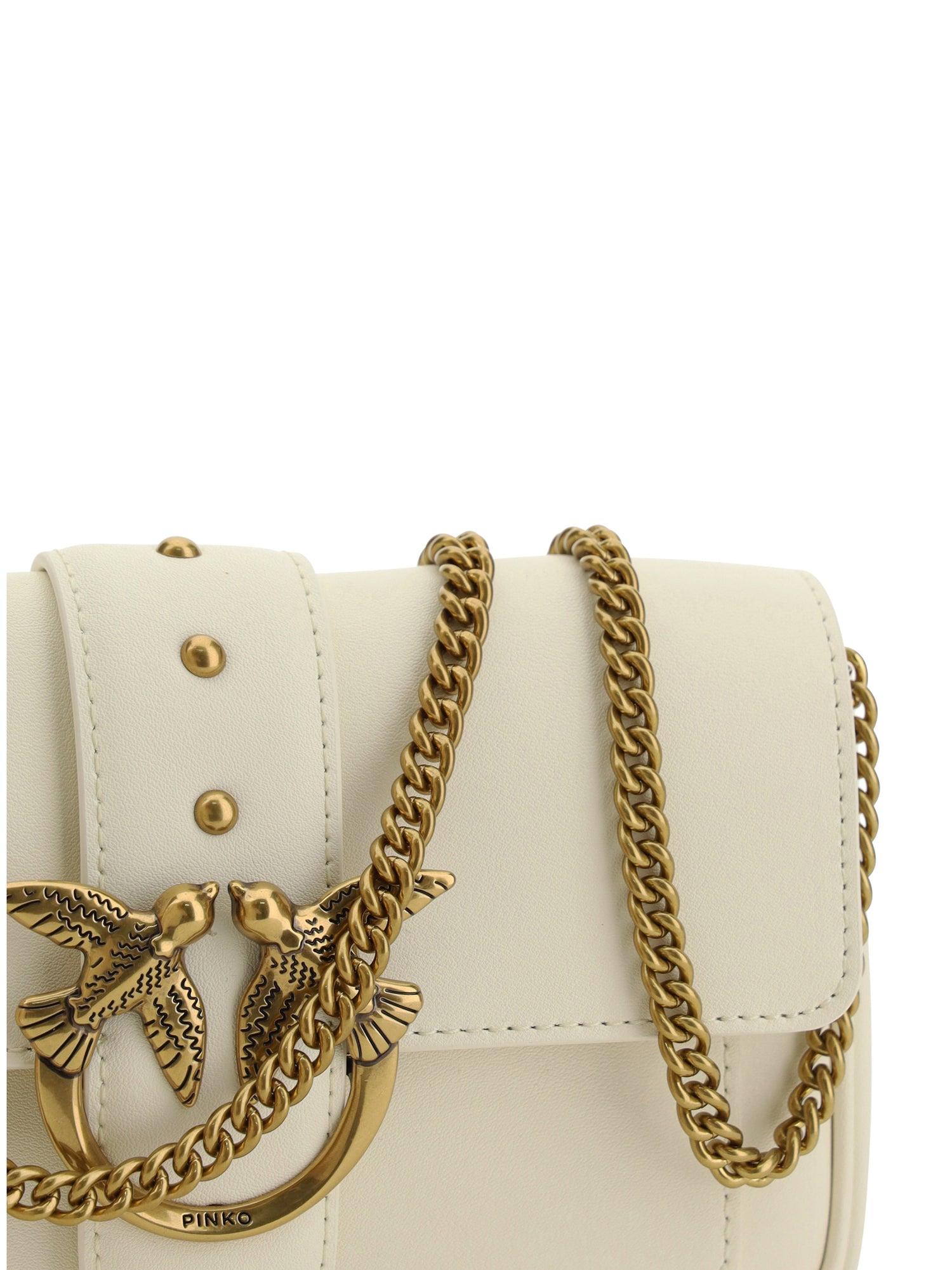 PINKO OS love one shoulder bag