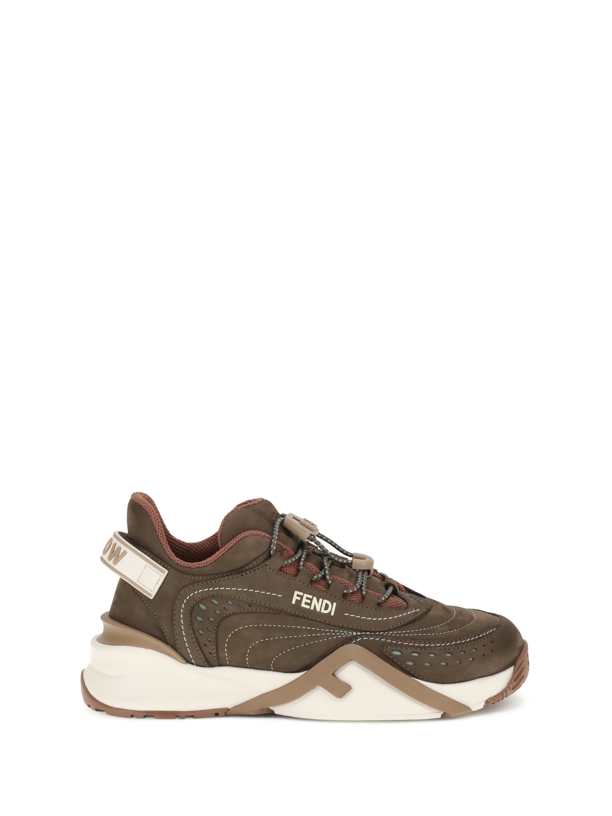 FENDI 40 flow mix sneakers
