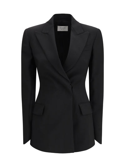 tailored wool blazer