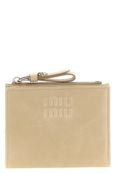 the miu miu small wallet sets new standards of everyday luxury through a compact