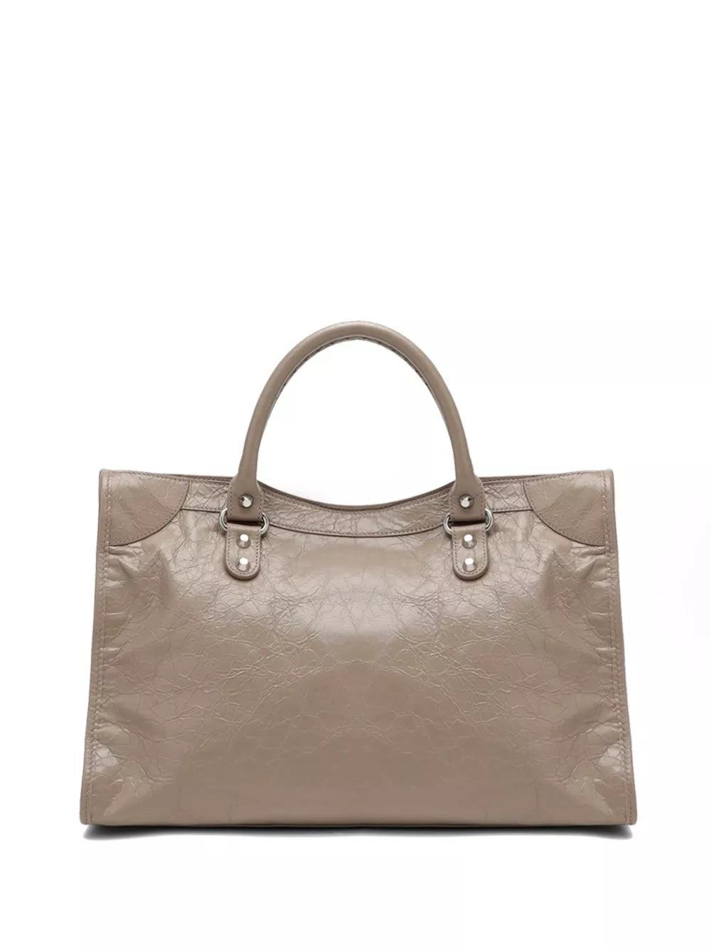 grained leather le city medium bag