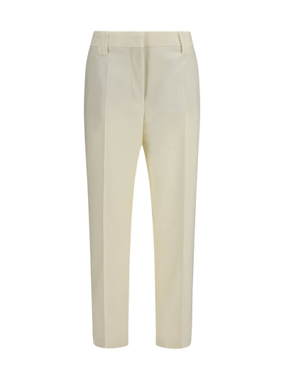 stretch wool pants
