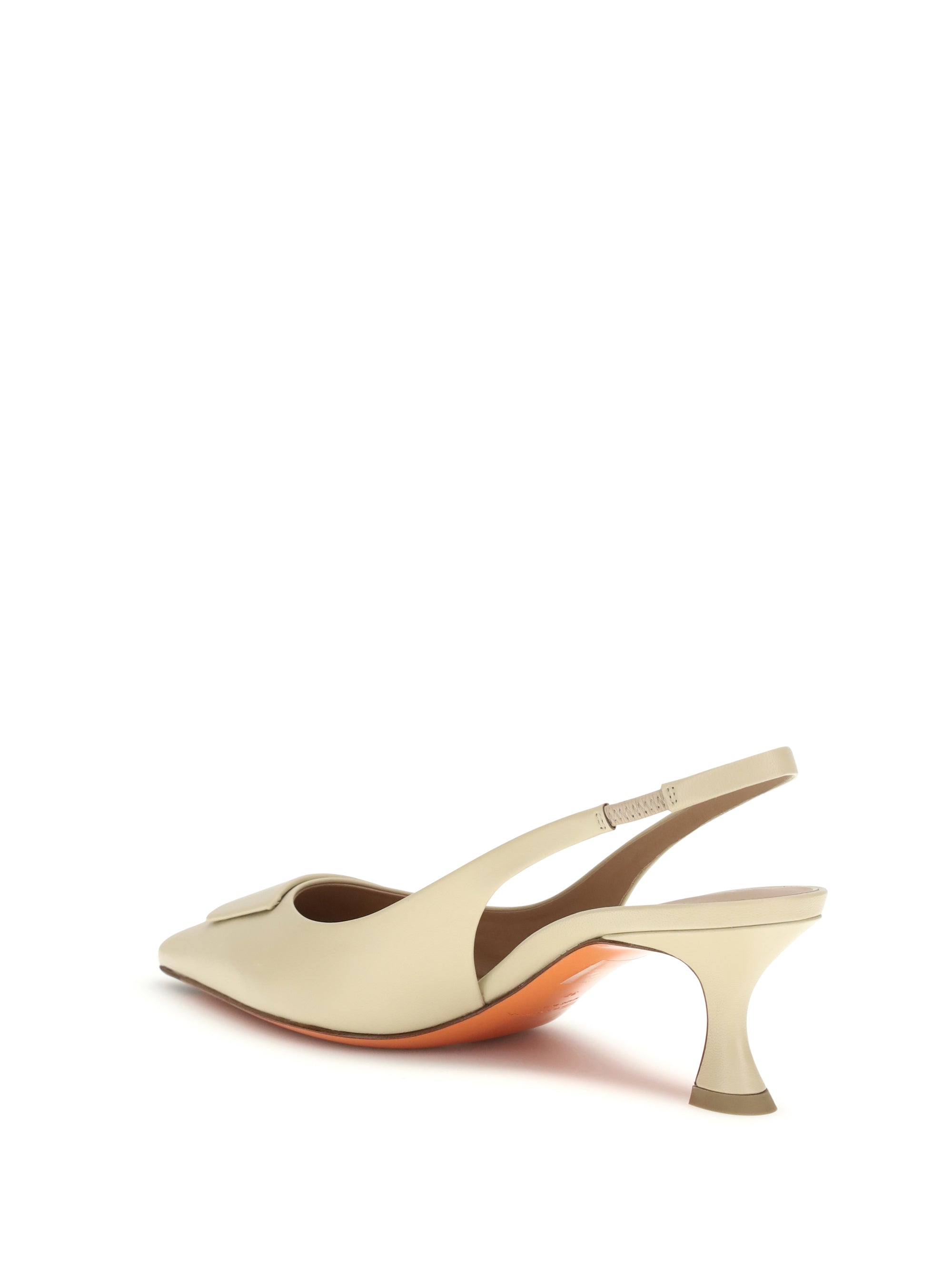 SANTONI 36 taylor slingback pumps