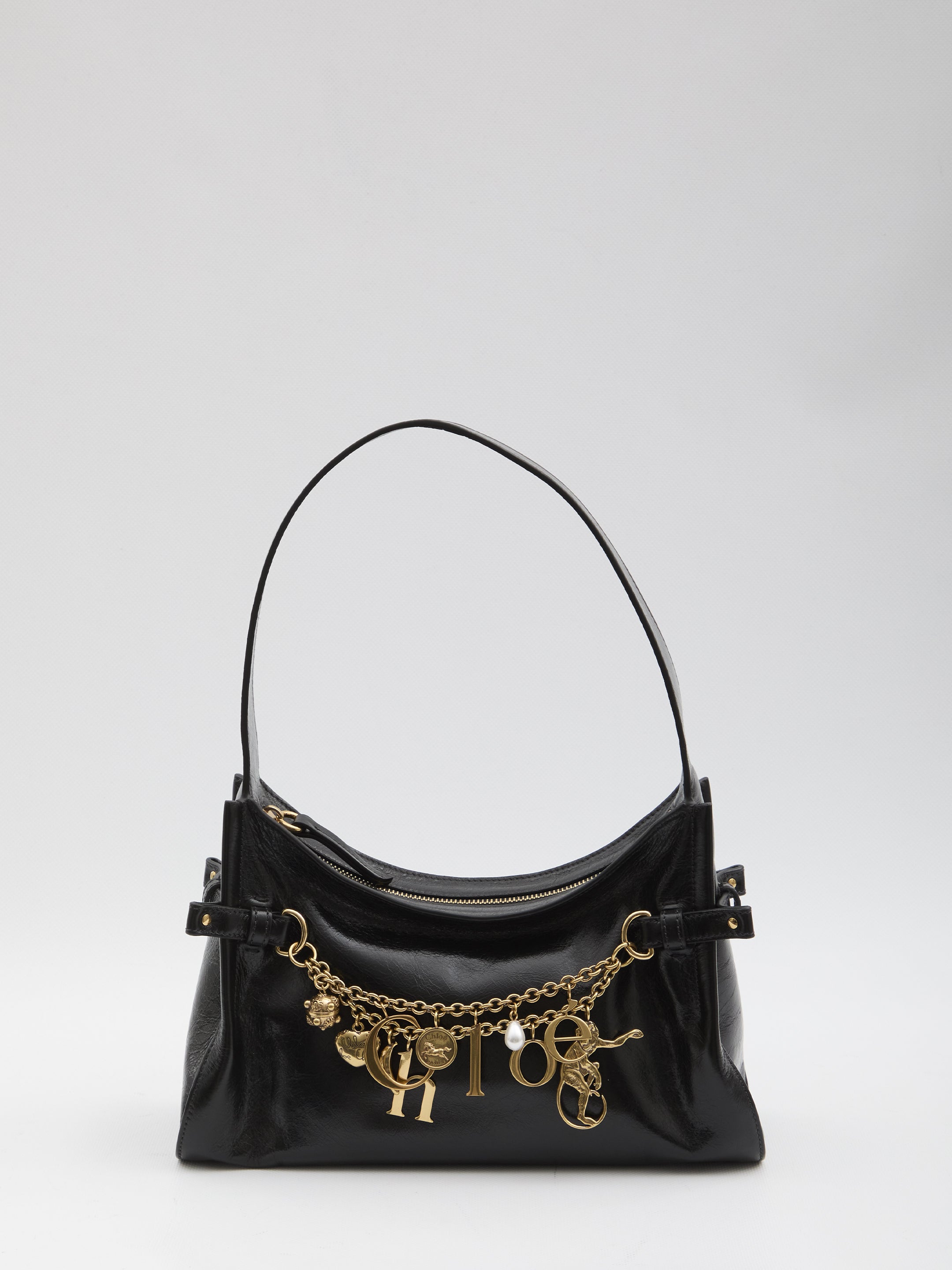 CHLOE OS hobo charms bag