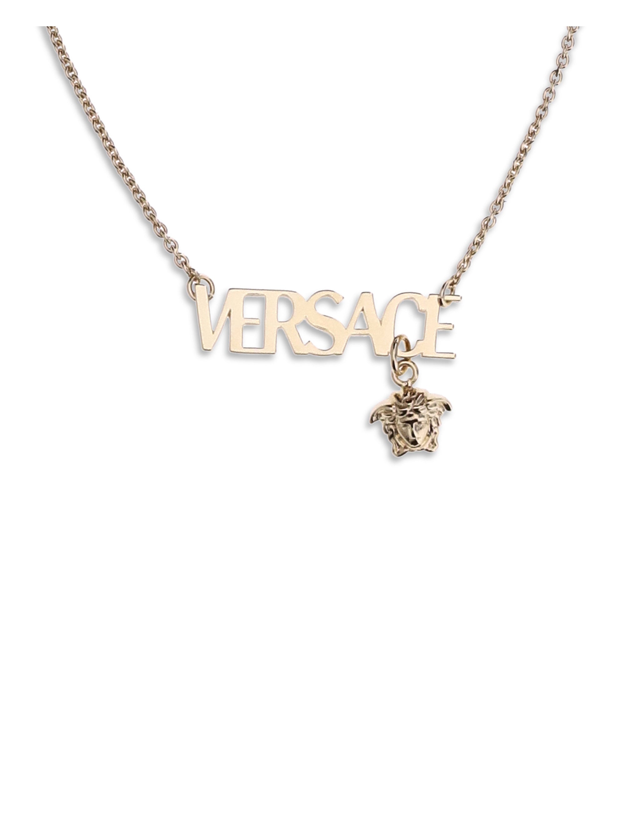 VERSACE OS logo necklace