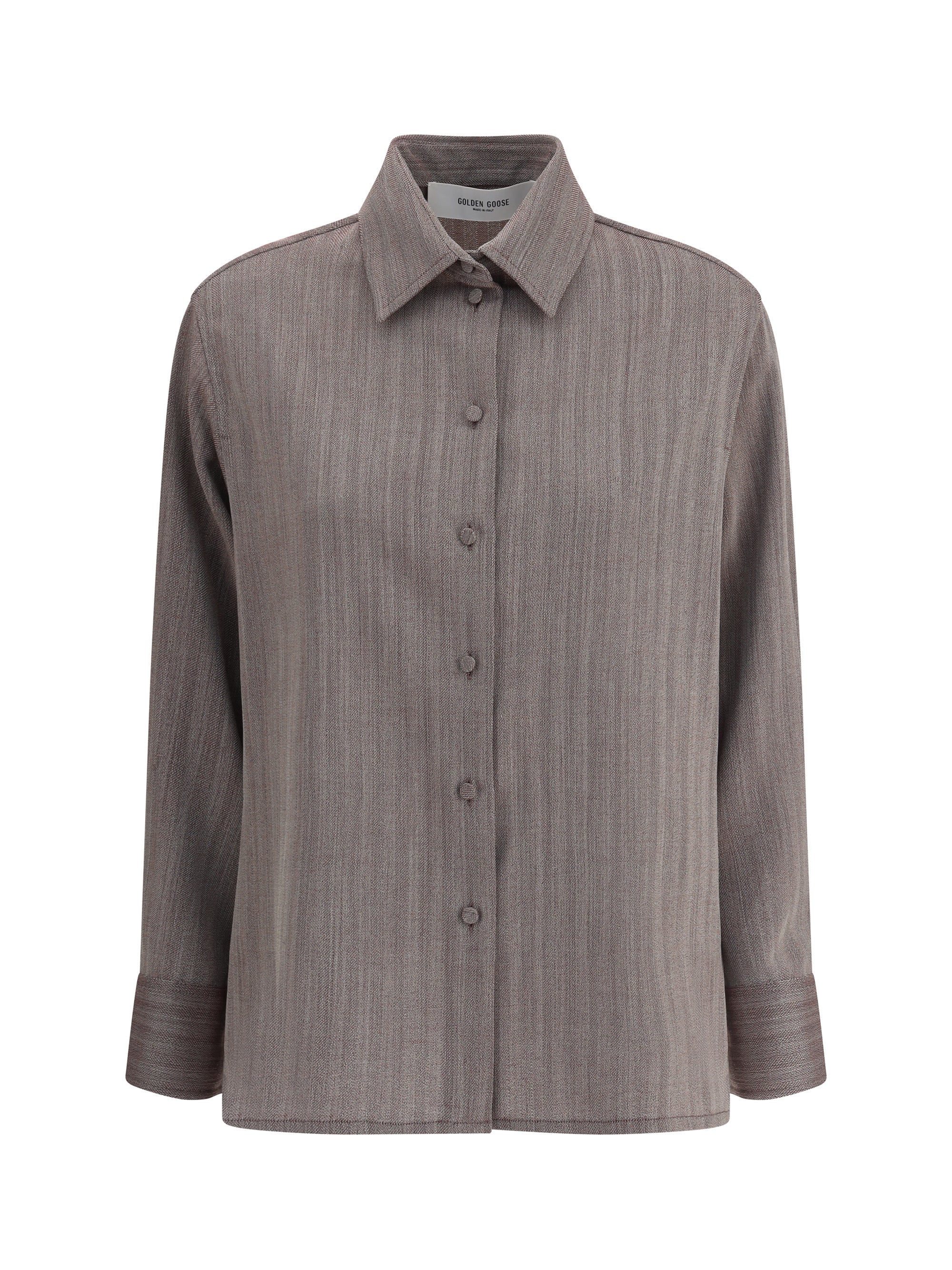 GOLDEN GOOSE L virgin wool shirt