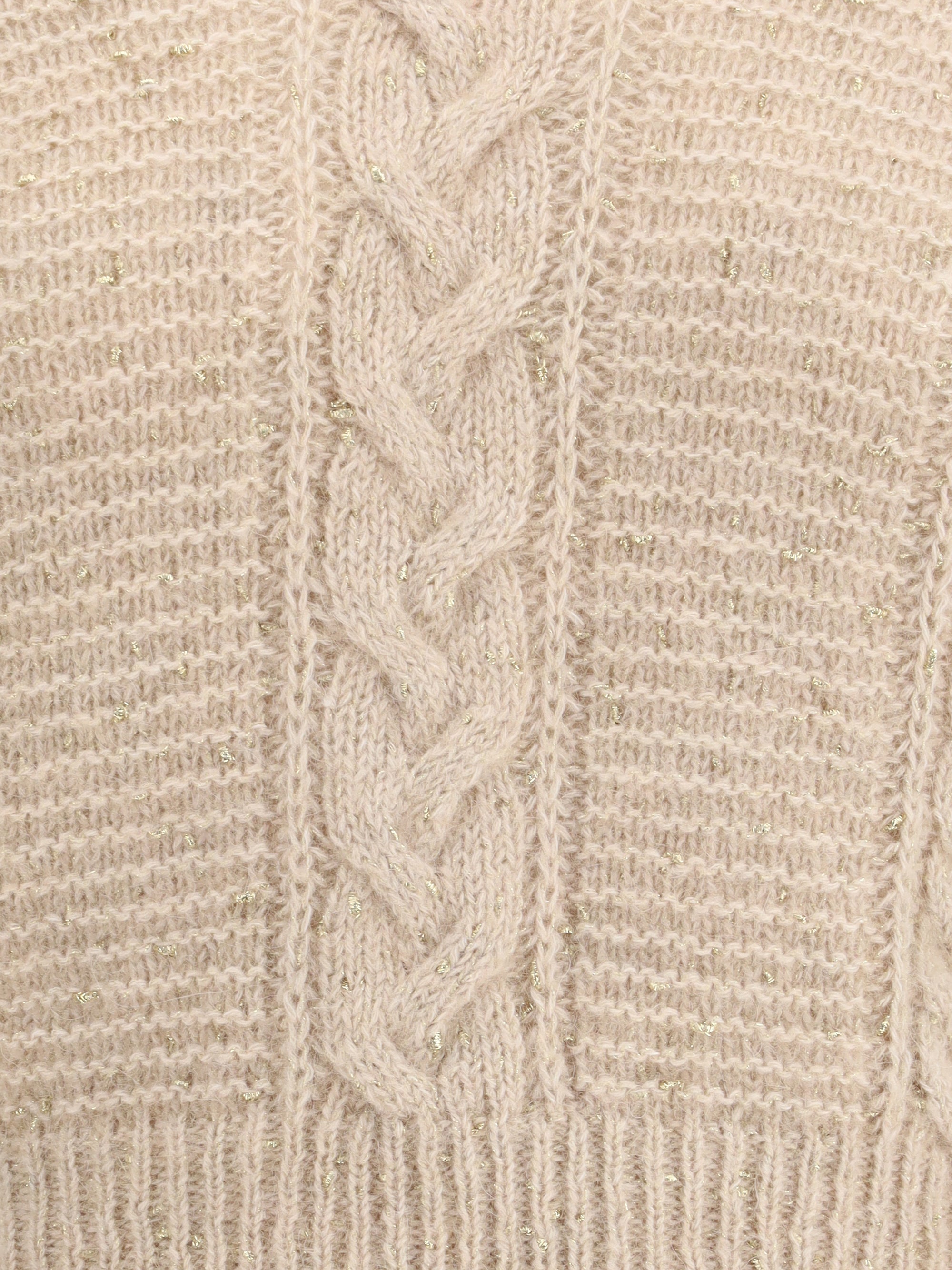 MAX MARA STUDIO L cropped boxy sweater in alpaca