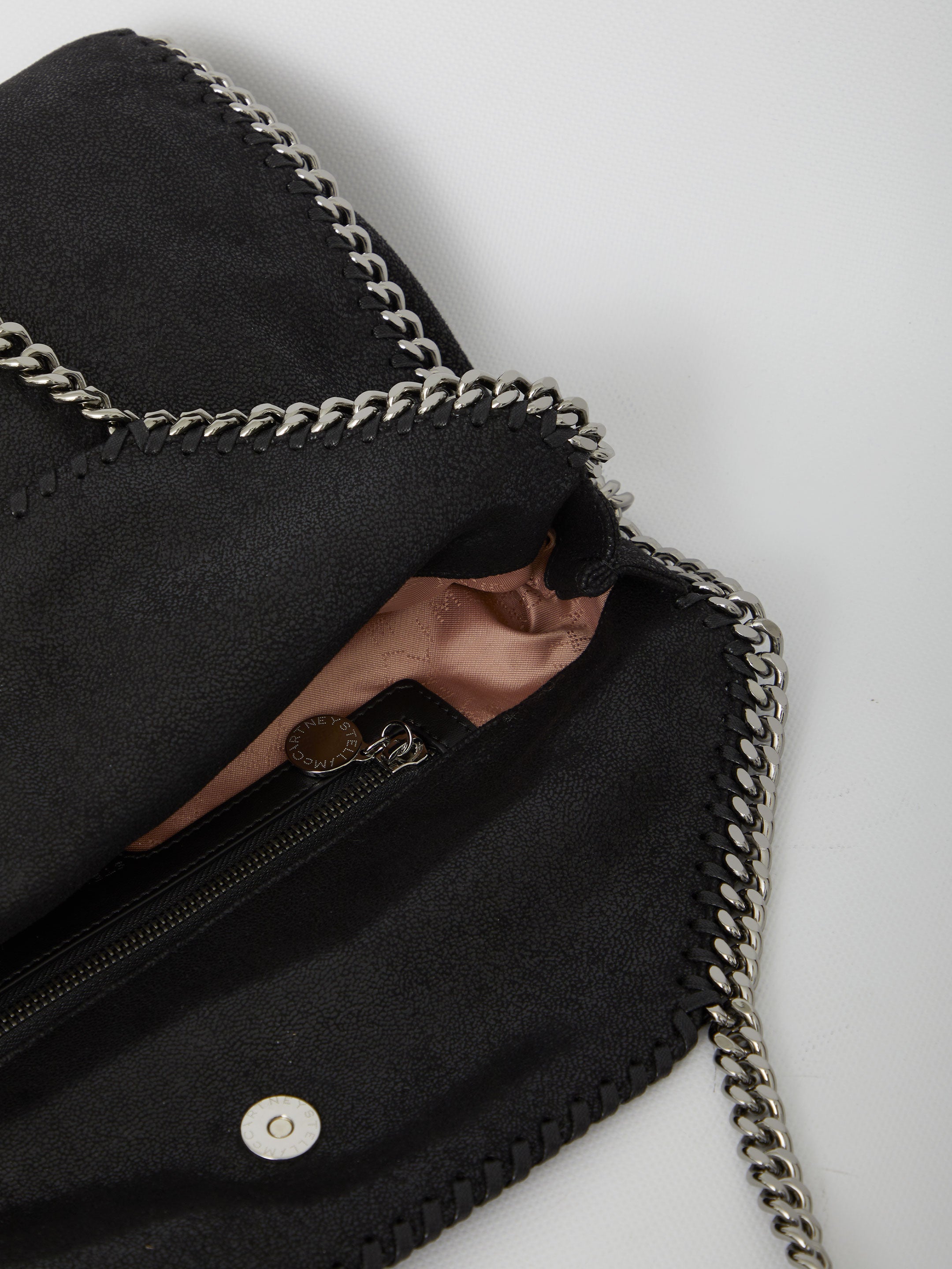 STELLA MCCARTNEY OS large falabella shoulder tote bag