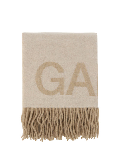 fringed wool scarf