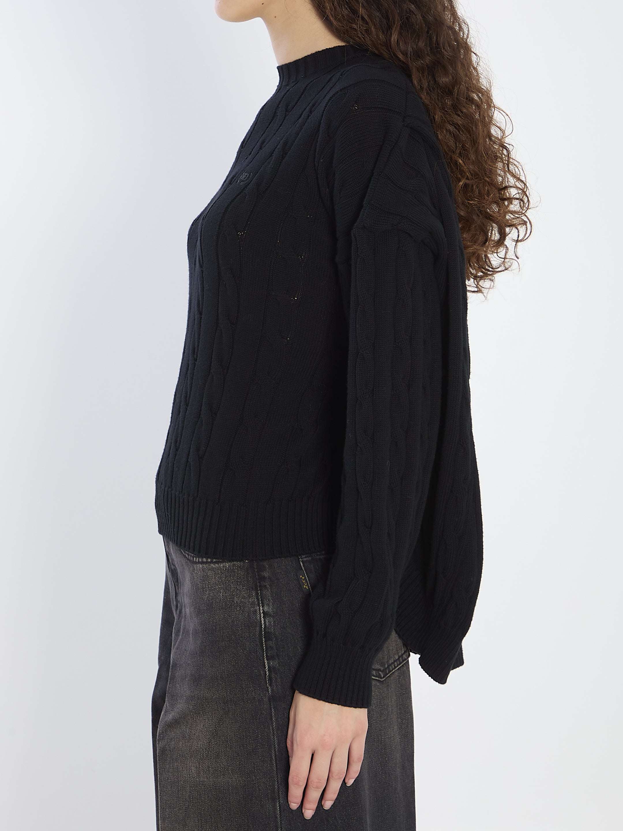 BALENCIAGA M sweater with logo