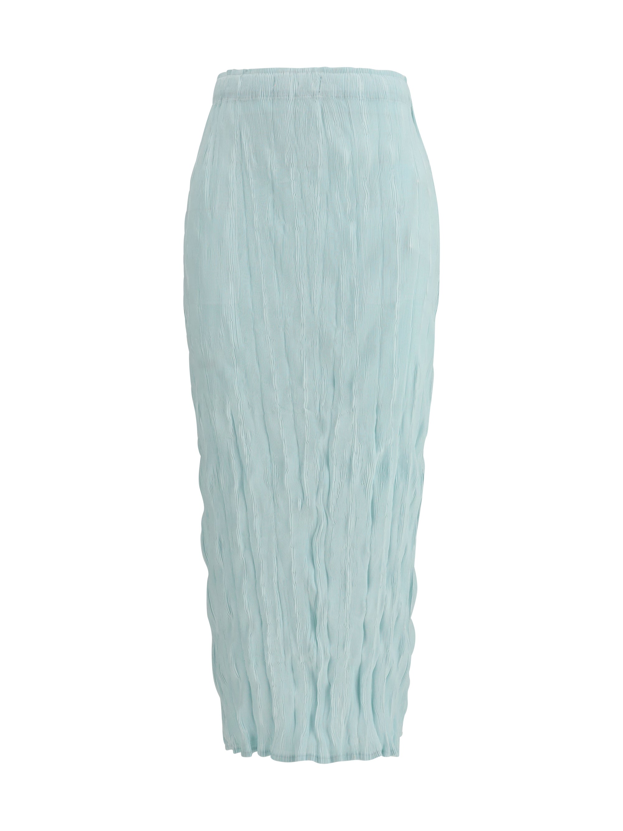 GONGDID DESIGN OS wavy midi skirt