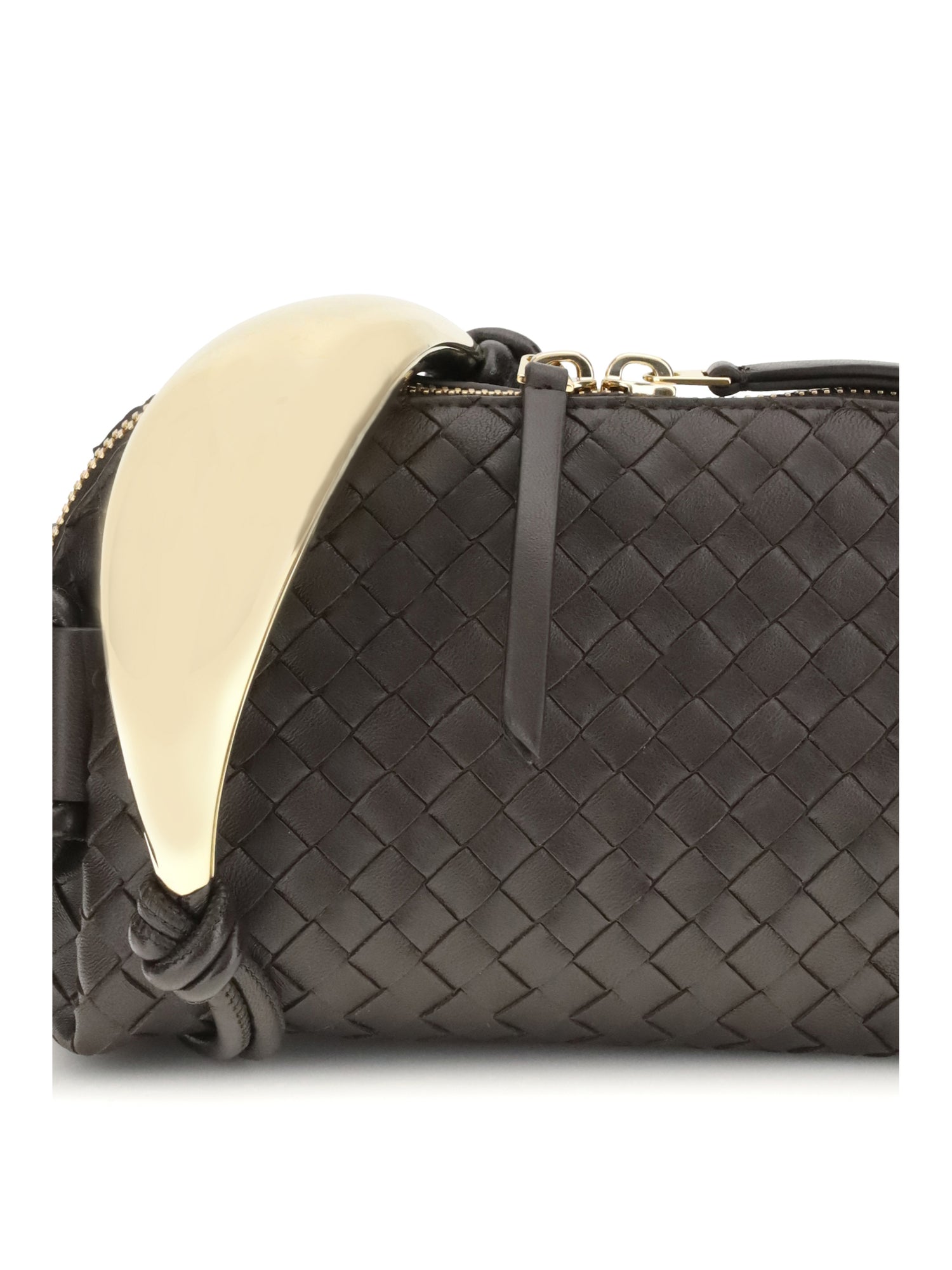 BOTTEGA VENETA OS concert handle clutch bag