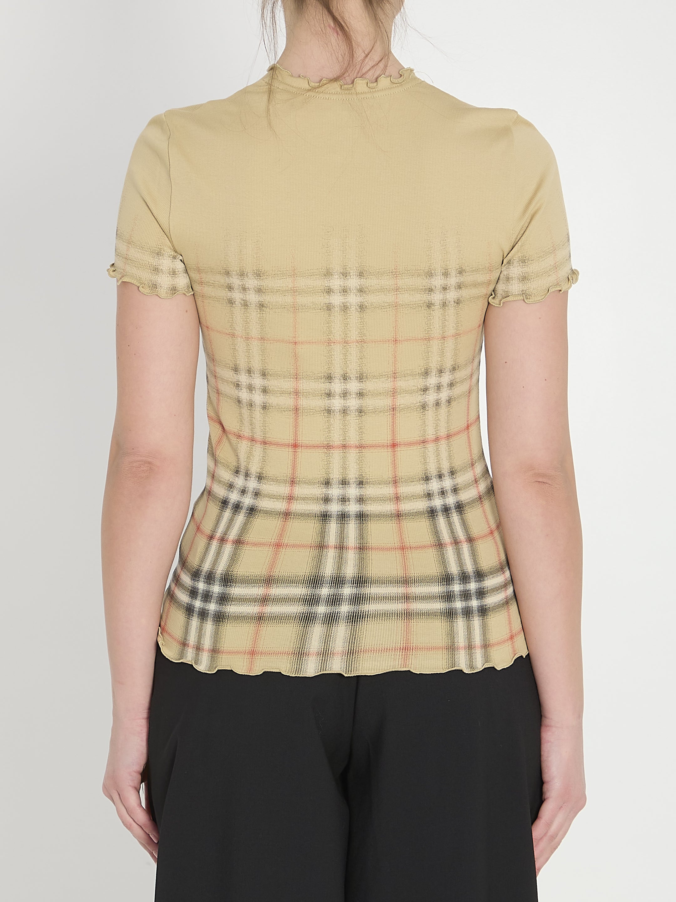 BURBERRY M stretch cotton t-shirt