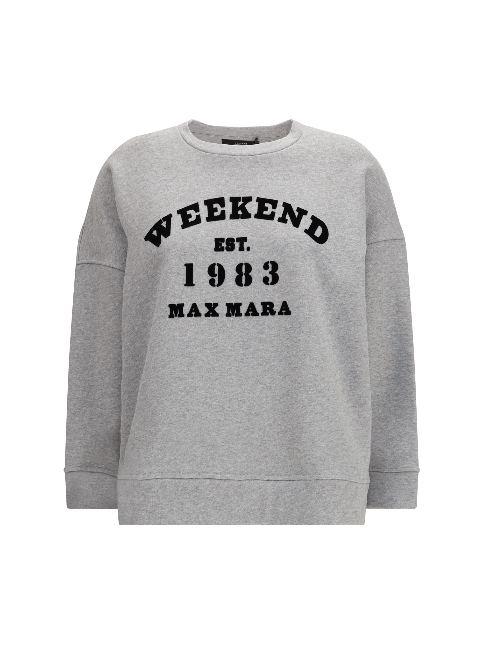 MAX MARA WEEKEND L cotton crewneck sweatshirt