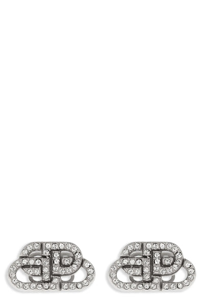 balenciaga bb xs stud lobe earrings redefine the codes of contemporary luxury