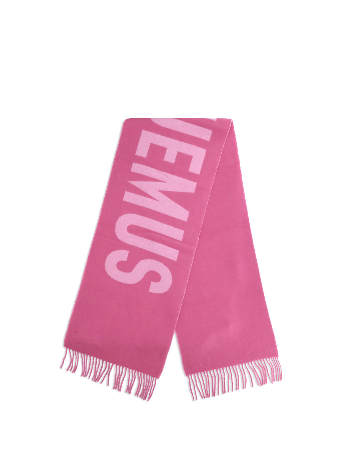 JACQUEMUS OS fringes wool scarf