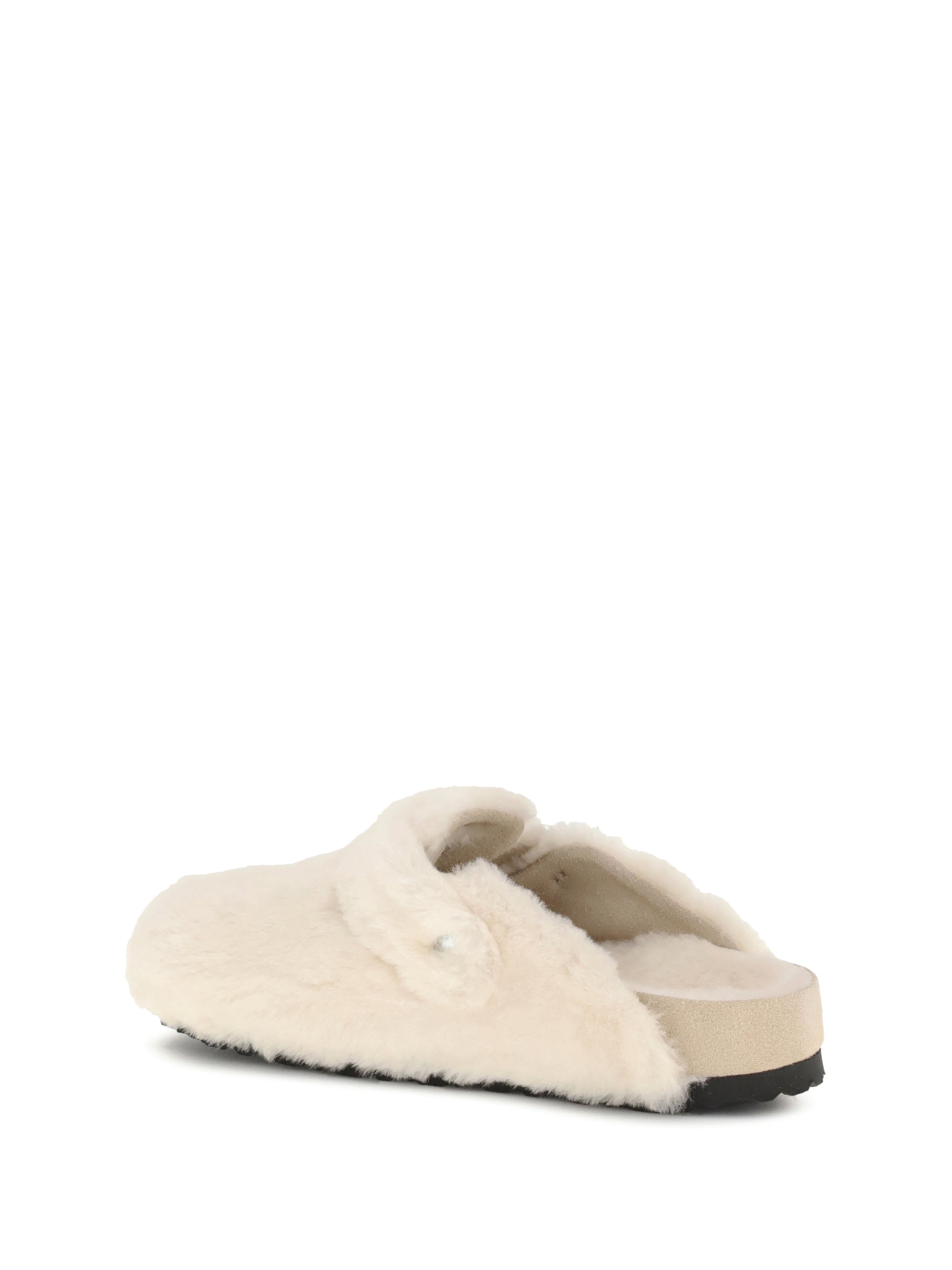 BIRKENSTOCK 1774 37 boston shearling mules with narrow fit