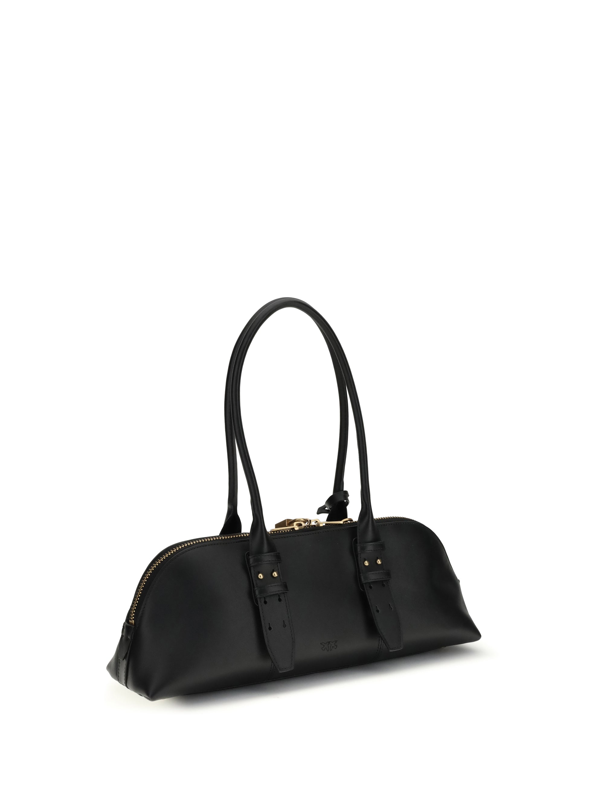 PINKO OS large bowling baguette shoulder bag