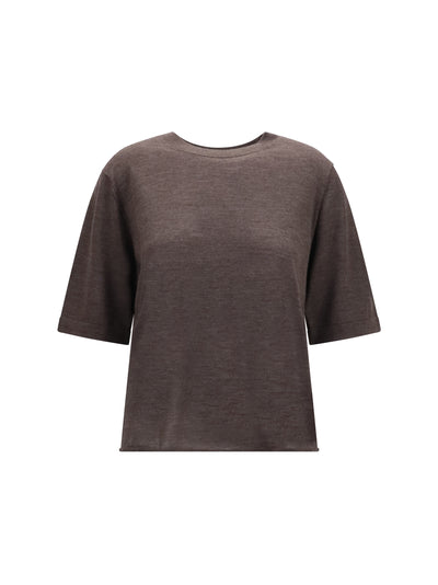 nala fine-knit cashmere t-shirt