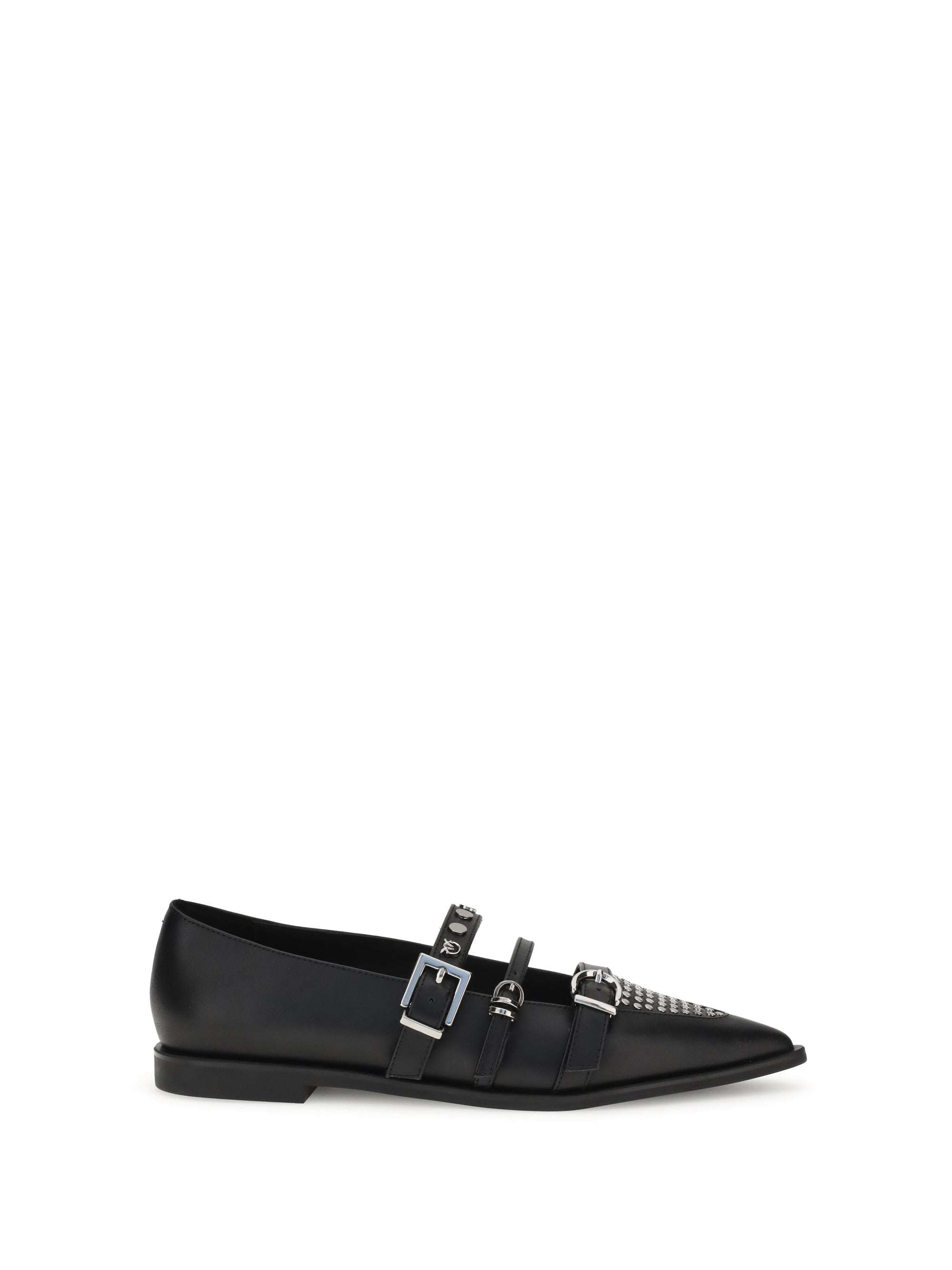 PINKO 36 studded ballerinas