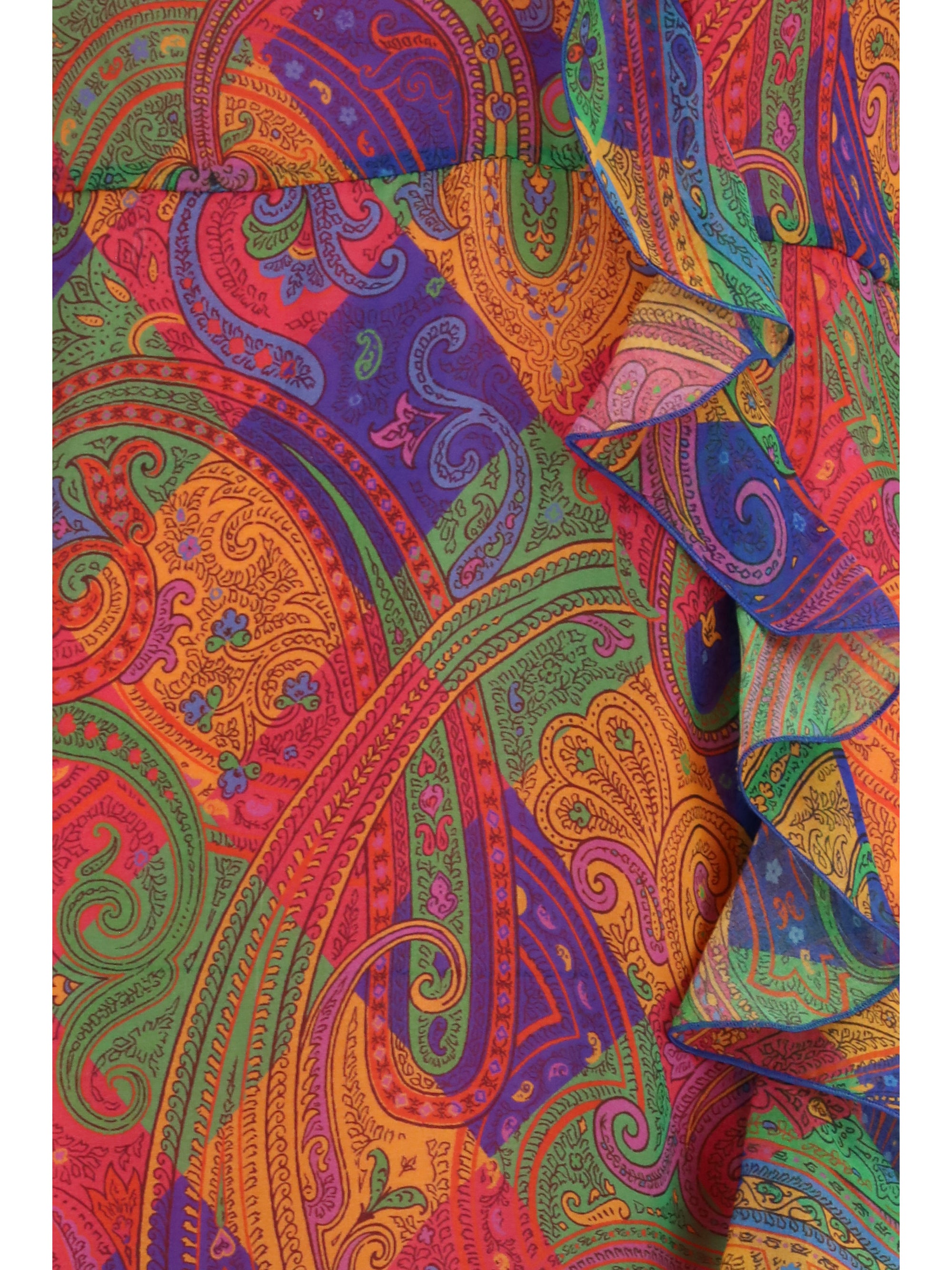 ETRO 40 long silk dress