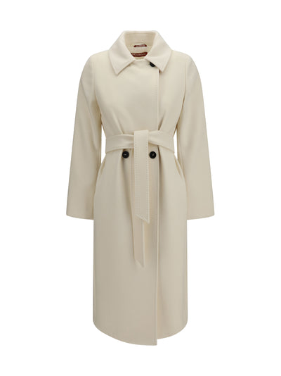 double breasted wool coat