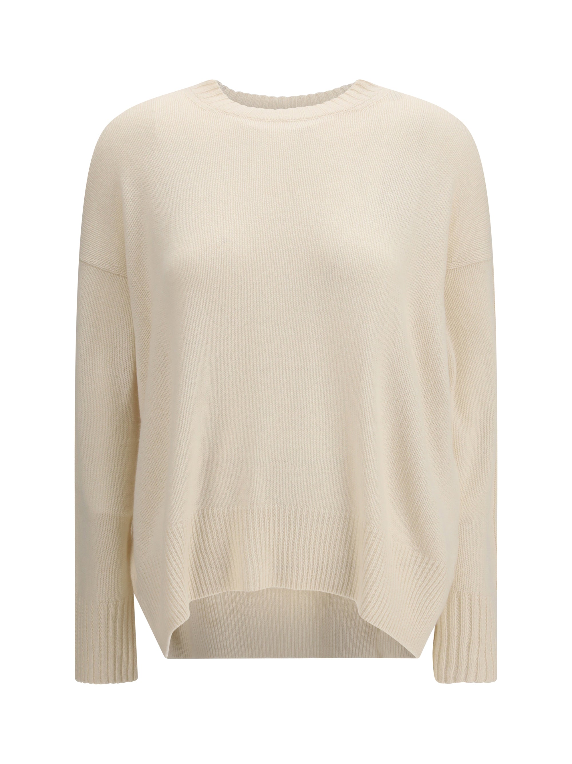 ALLUDE M round-neck cashmere jumper