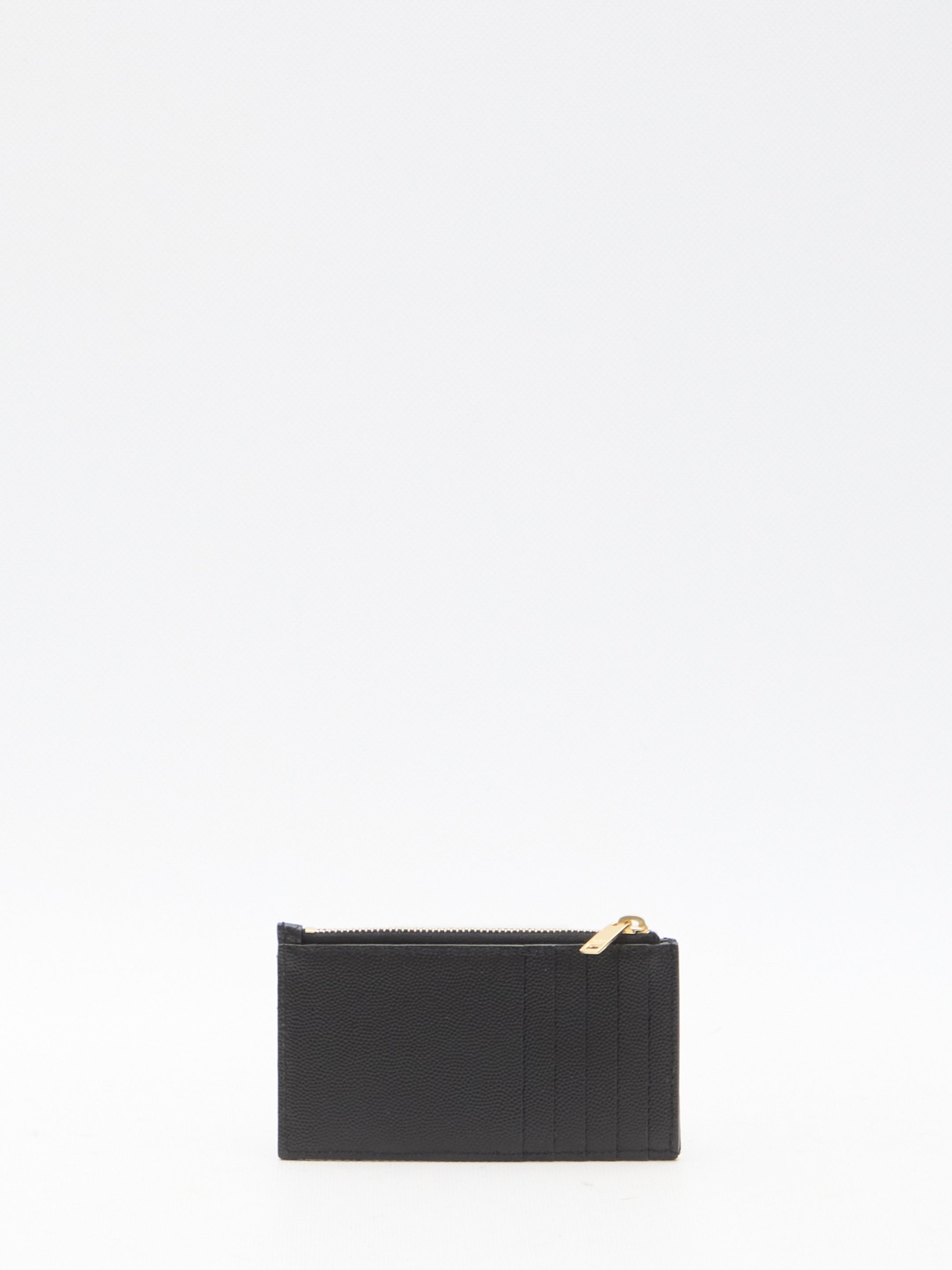 SAINT LAURENT OS cassandre fragments cardholder