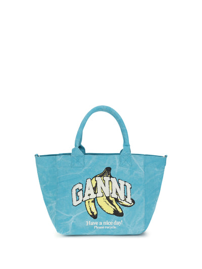 banana print tote bag