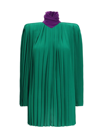 pleated georgette top