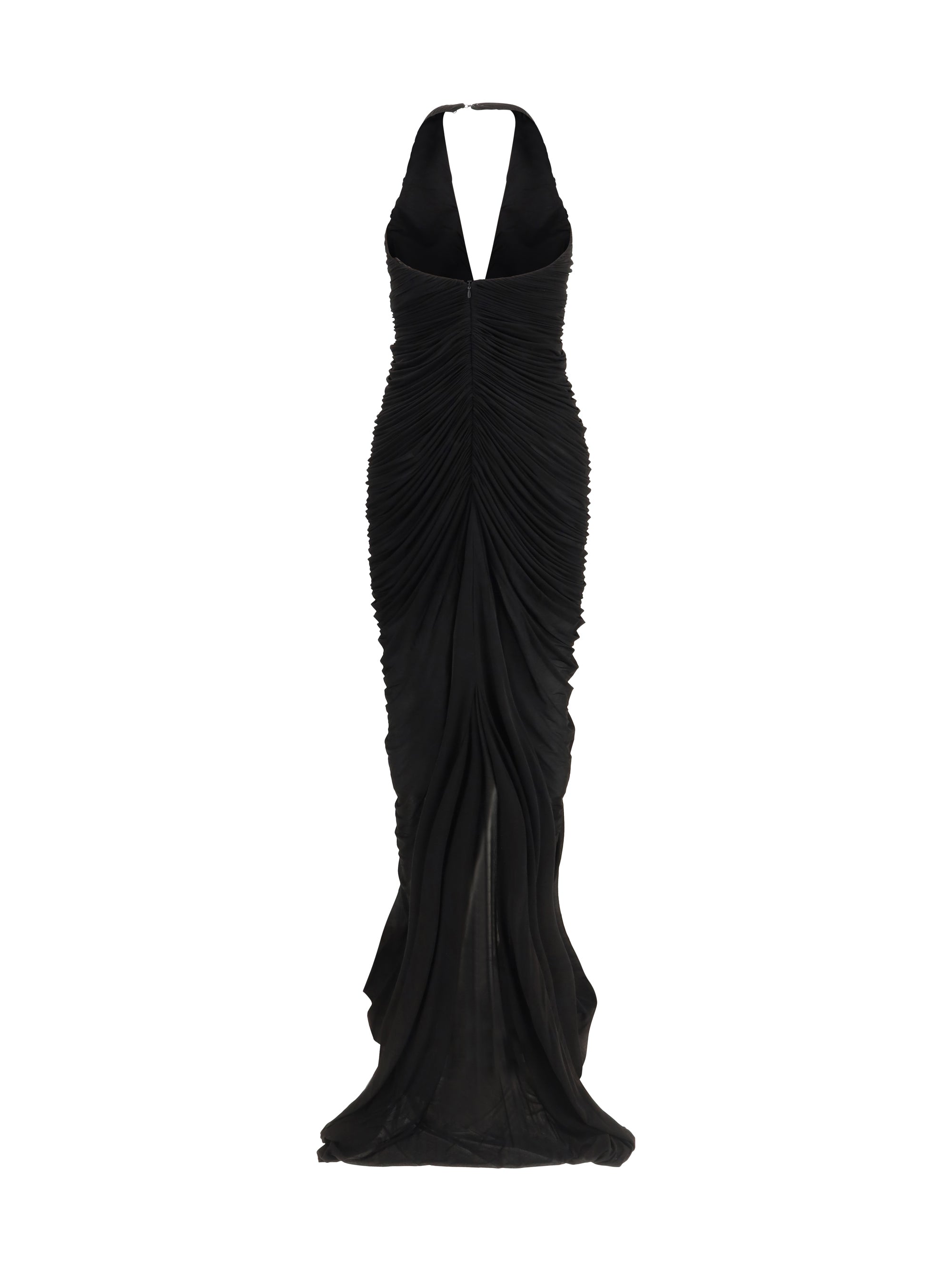 FRANCESCO MURANO 40 long draped one-shoulder dress