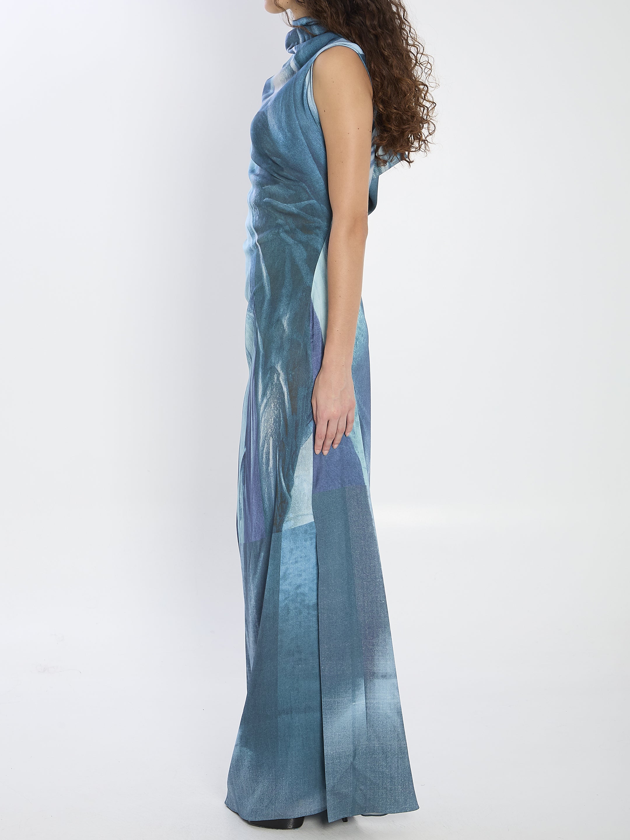 JEAN PAUL GAULTIER M water long dress