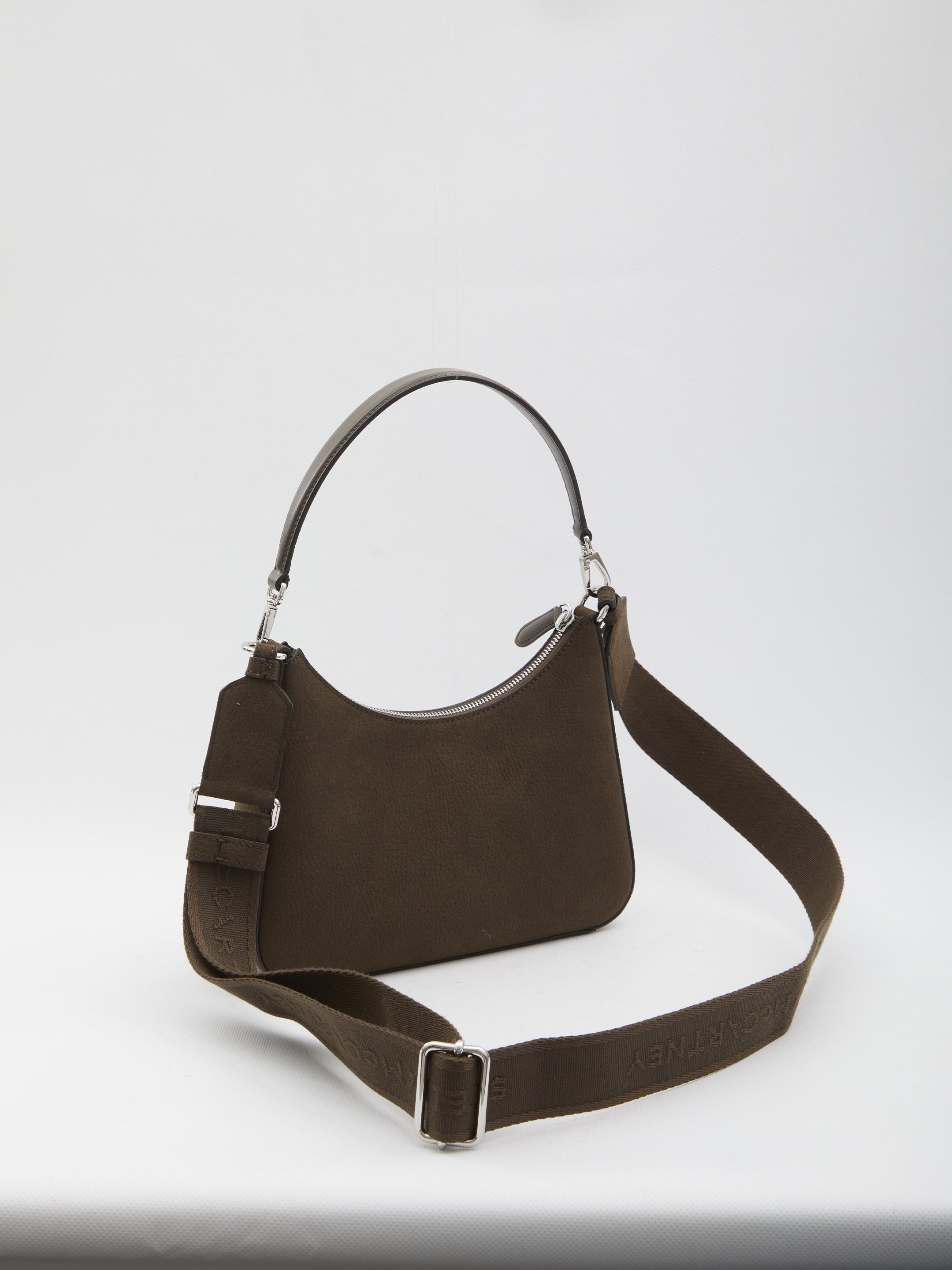 STELLA MCCARTNEY OS alter suede hobo bag