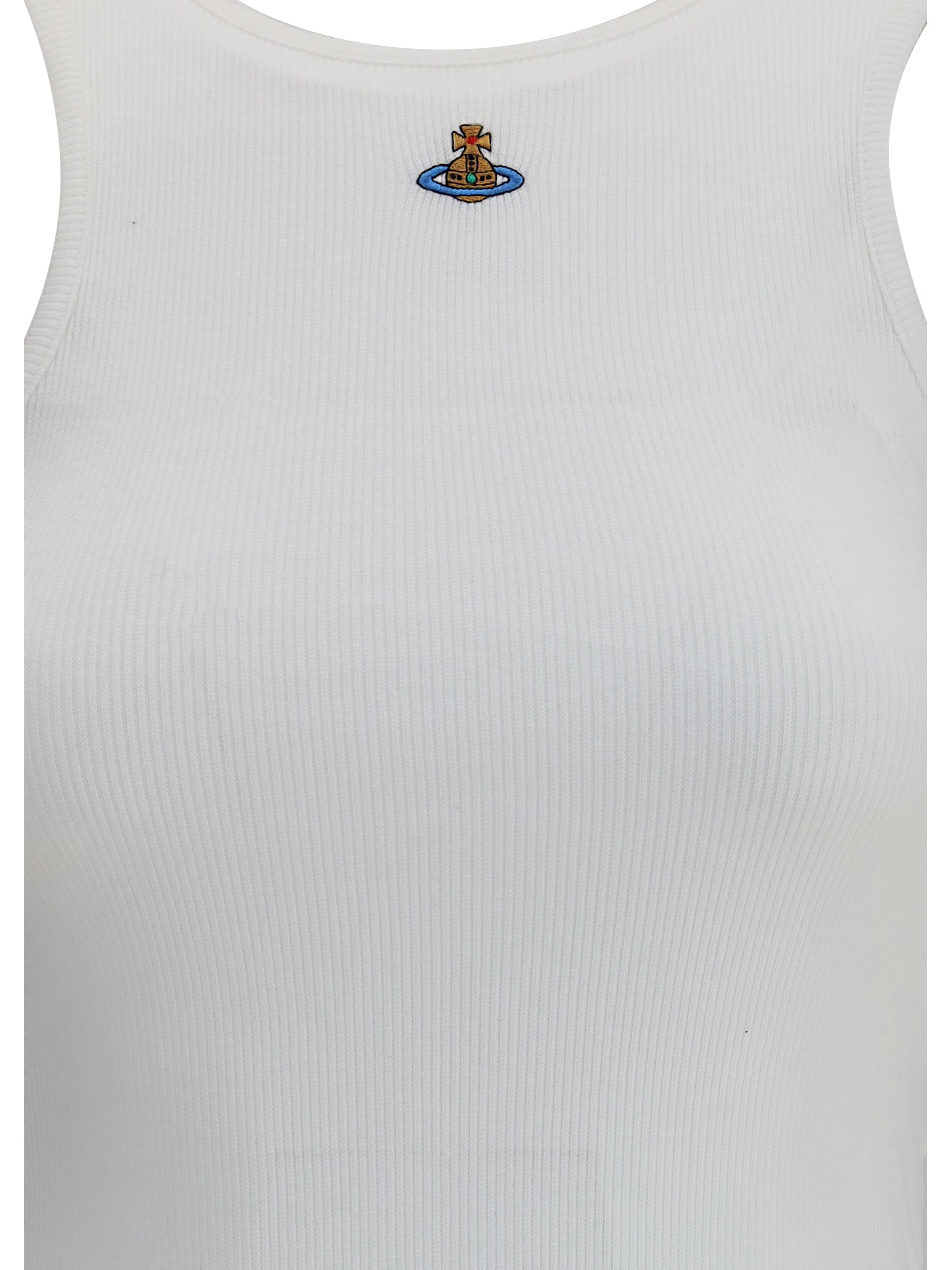 VIVIENNE WESTWOOD L tank top with logo