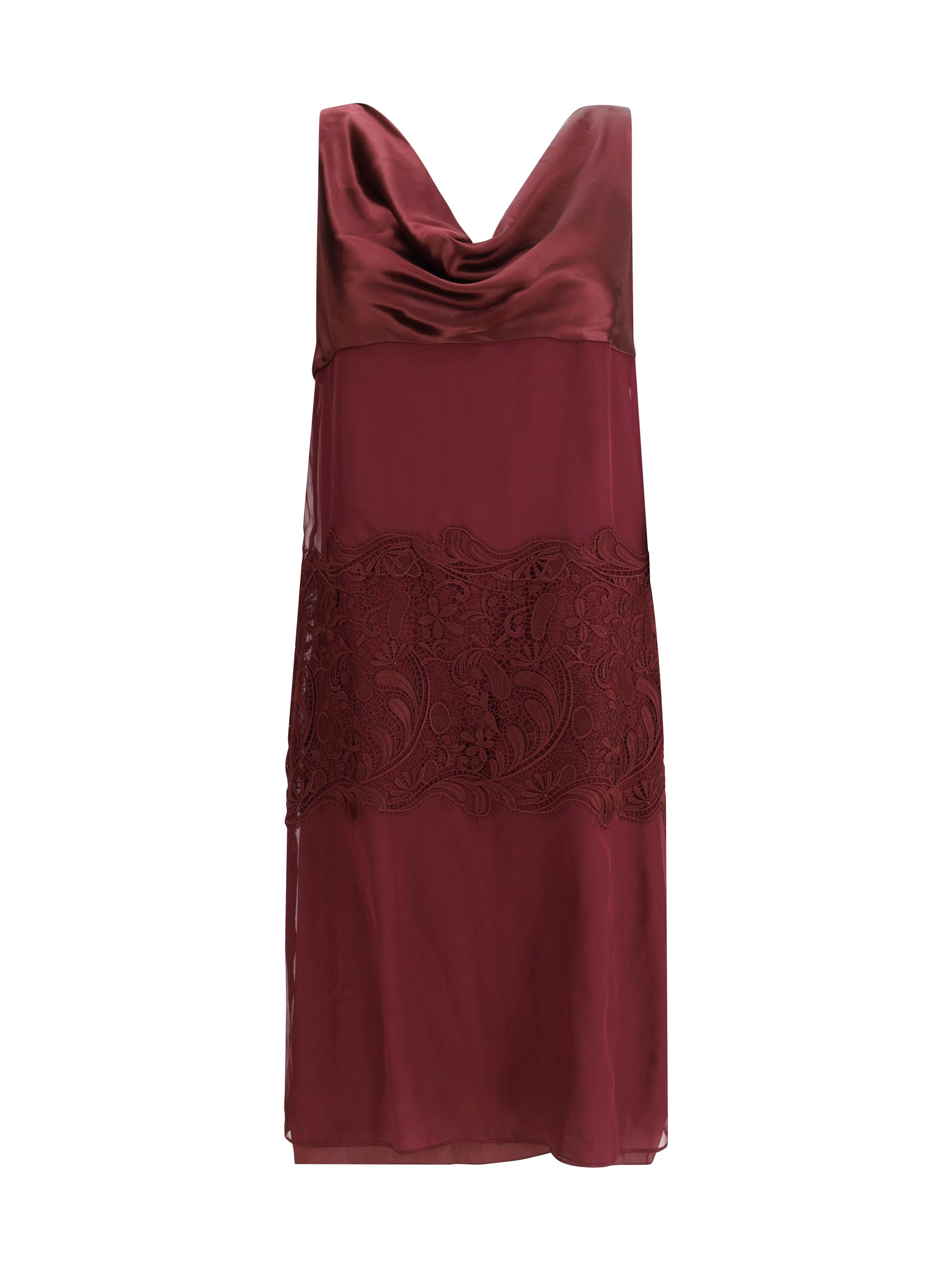 FERRAGAMO 42 draped dress