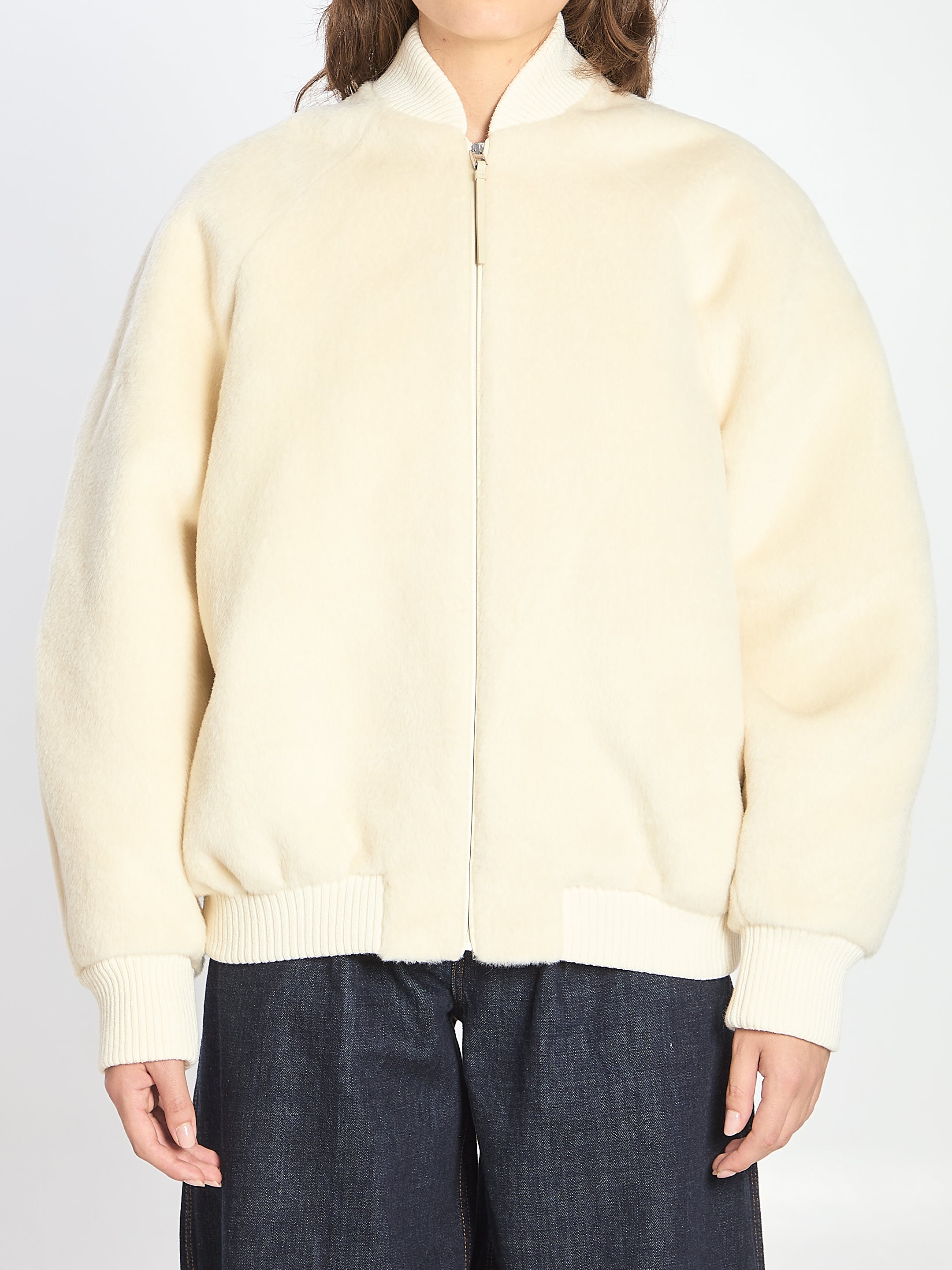 JACQUEMUS 36 le blouson pilu bomber jacket