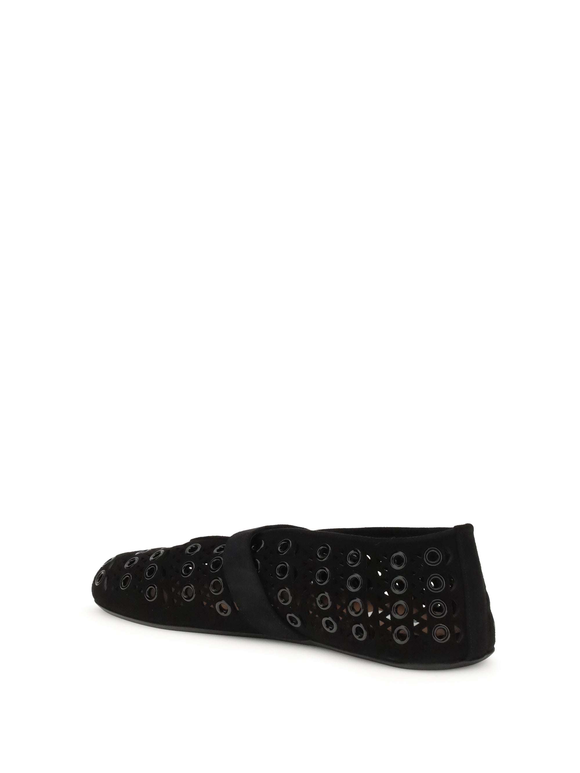 ALAIA 36 vienne ballerinas with eyelets